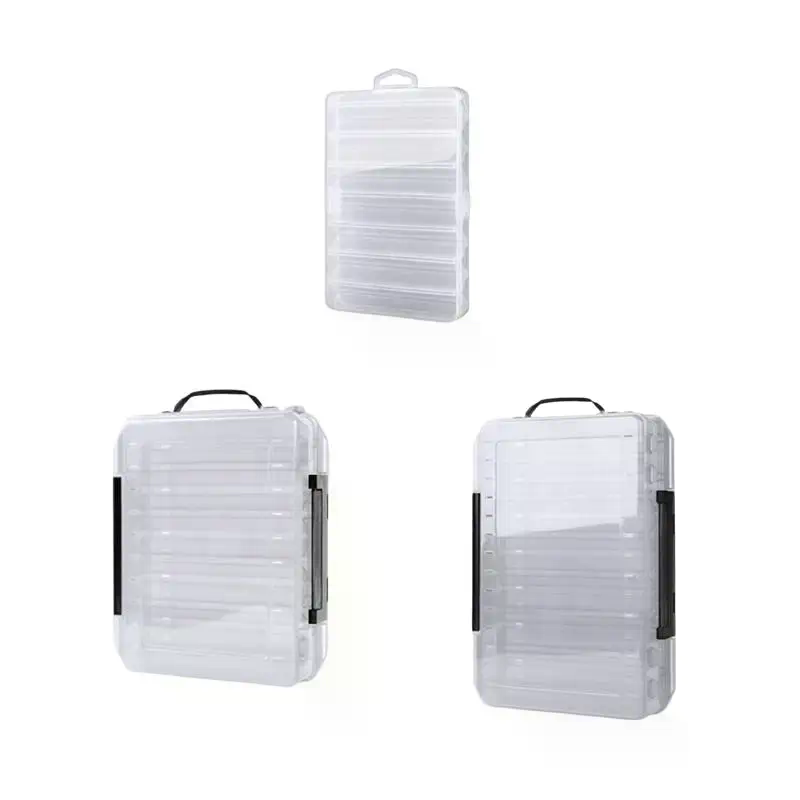 両面式の釣り道具箱。釣り用アクセサリー、工具、魚鉤、ルアー、 - Fishing Hook Box のレビューと価格