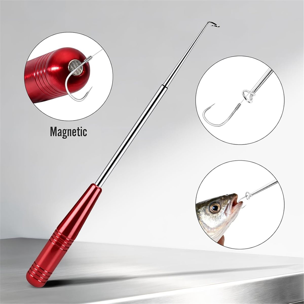 T34C フィッシュフックリムーバーツール＆フィッシングプラ - Fishing Hook のレビューと価格
