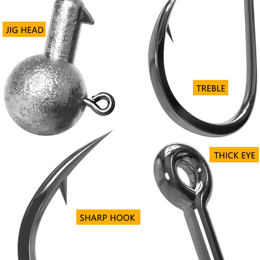 1g 2g 3g 4g 5g 10g 20g 22g 25g - Fishing Hook Offset のレビューと価格