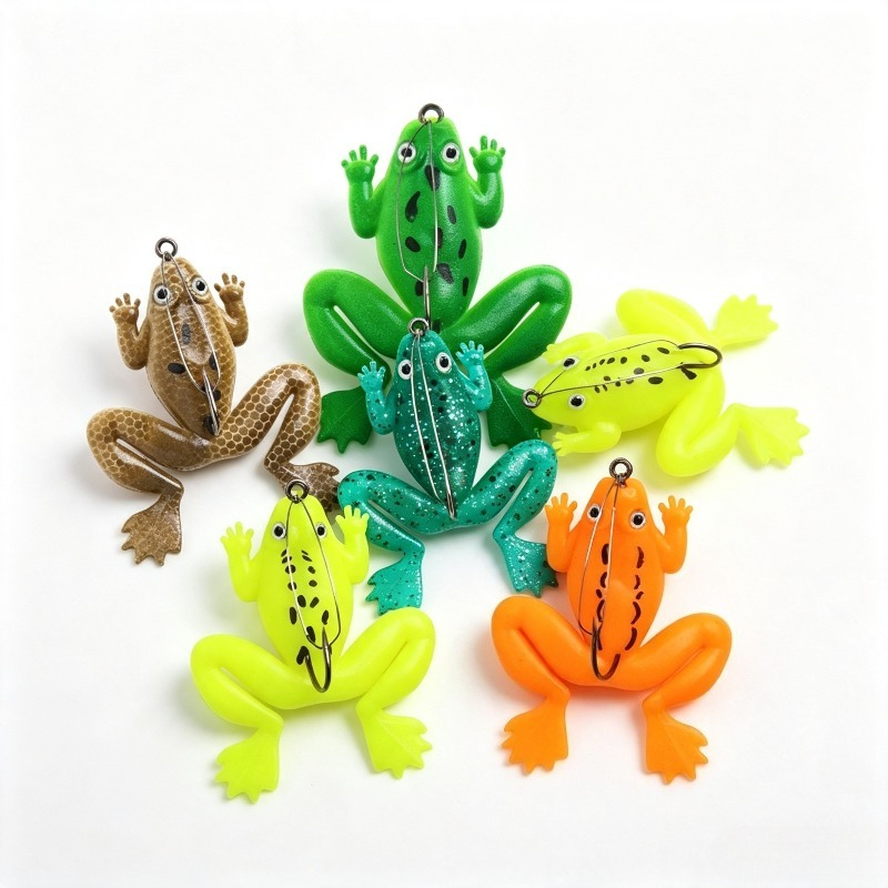 4個/8個セット 5.2g/6cm スネークヘッドキラーフロ - Fishing Hook Weedless のレビューと価格