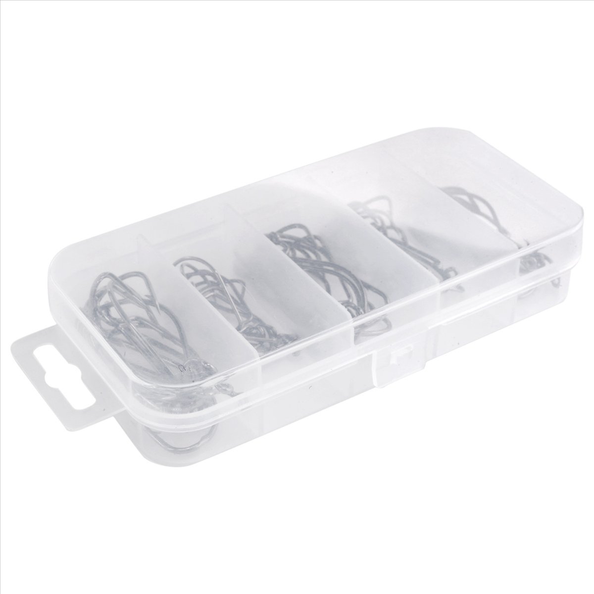 AD45 51個入り釣り針 高炭素鋼製ワームセンコーベイトジ - Fishing Hook Box のレビューと価格