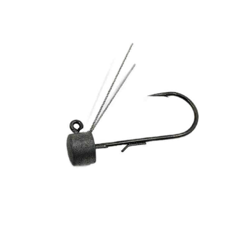 10 個 * 釣りキノコ形状ネッドリグリードヘッドウィードレ - Fishing Hook Offset のレビューと価格
