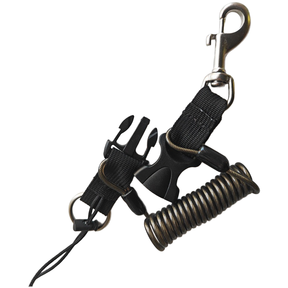 伸縮式304ステンレススプリングロープ 1.2m PUコーテ - Fishing Hook のレビューと価格