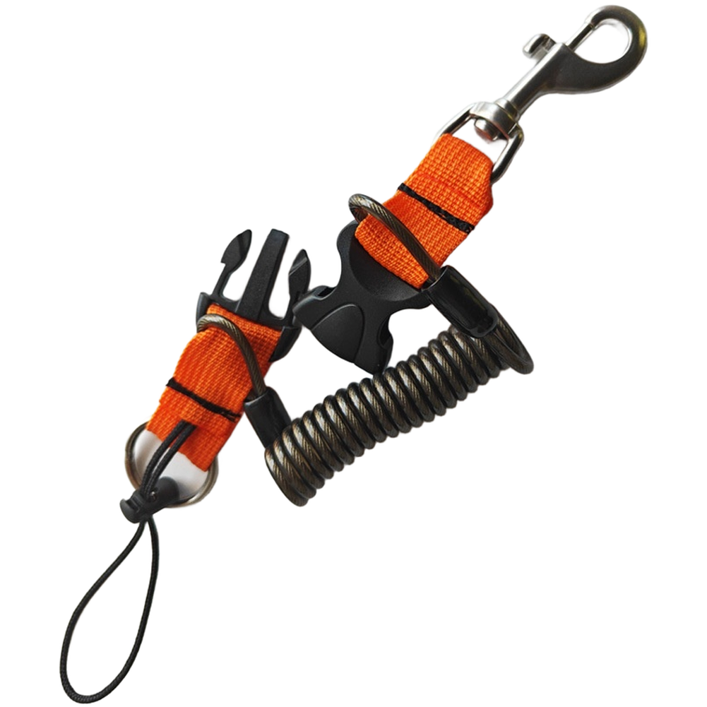伸縮式304ステンレススプリングロープ 1.2m PUコーテ - Fishing Hook のレビューと価格